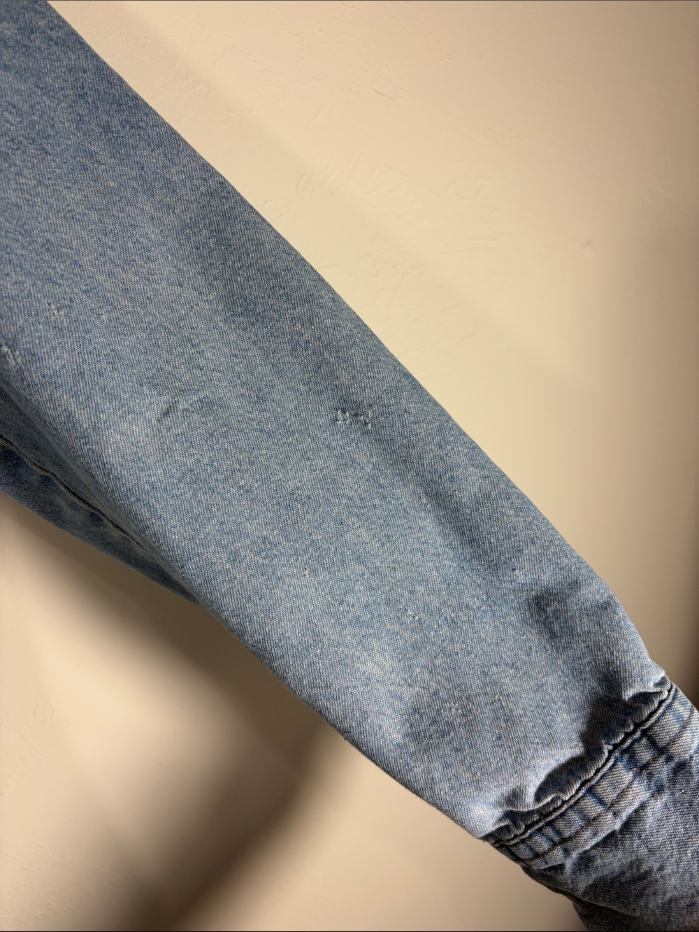 VTG Wrangler Light Blue Denim Pearl Snap Western Shirt XL - Picture 9 of 16